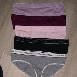 Victoria's Secret Panty Collection - Light Purple, Burgundy, Pink, Black, Gray
